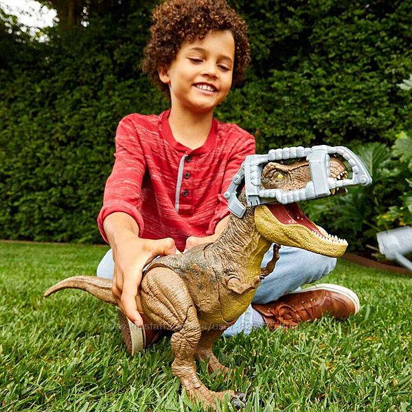 Jurassic World T-Rex музичний, динозавр виривається з намордника