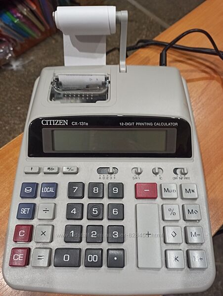 калькулятор  Citizen CX 131 с печатью 