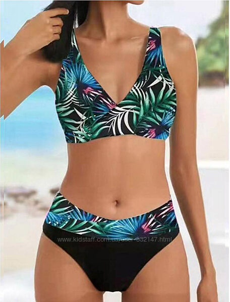 Купальник роздільний танкіні топ майка