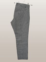  Летние брюки стрейч женские черно белые gap/сша 50-52 хлопок