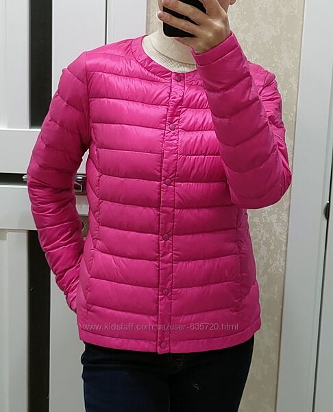 Uniqlo жіноча демісезонна пухова куртка