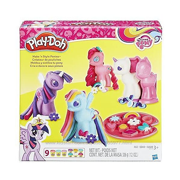 Набір Play-Doh My Little Pony сделай поні Плей до Май літл поні