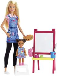 Лялька Барбі Вчитель малювання Barbie Art Teacher