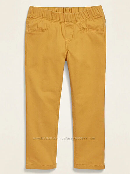 Джеггинсы Олд Неви желтые, бордовые, красные 4т,5т Old Navy джинсы