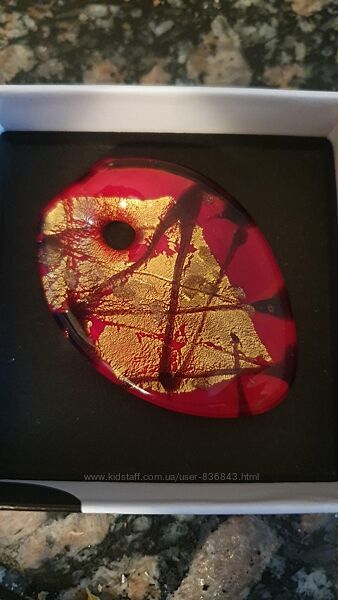 Шикарнейший кулон Artistic murano Glass