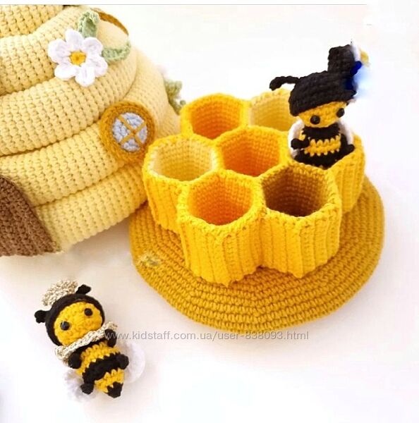 Дитяча іграшка Вулик та бджолина сімейка