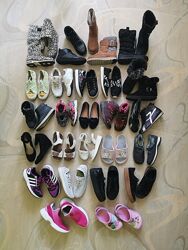 Сапоги, ботинки, кроссовки, туфли мокасины для девочки от 32 до 37 размера 