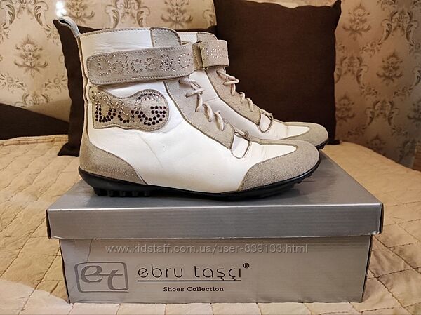 Ботинки зимние из натуральной кожи