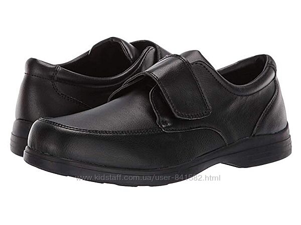 черевики чорні туфли черные липучка Hush Puppies р. 40