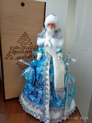 кукла шкатулка подарок на Новий рік Дід Мороз В НАЯВНОСТІ
