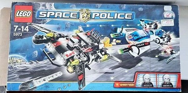 LEGO 5973 Преследование космической полиции на гиперскорости