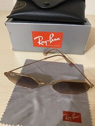 Продам солнцезащитные очки ray ban pink gradient brown.
