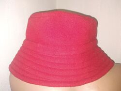 новая шапка-панама ярко-красная 