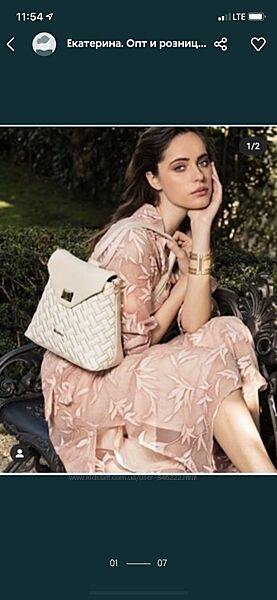 Итальянский бренд Marina Creazioni сумка-рюкзак натур кожа