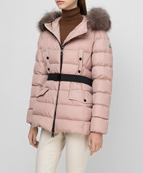 Moncler Clion новая коллекция мех лисы 