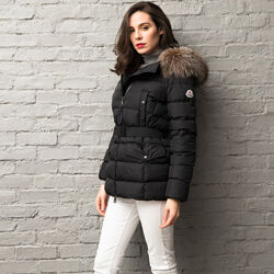 Clion Moncler новая коллекция натуральный мех лисы