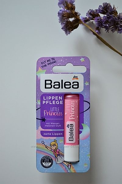 Balea little princess lippen pflege - дитяча гігієнічна помадка