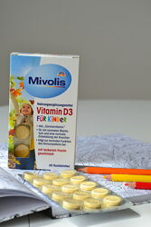 Mivolis Vitamin D3 kids - БАДи для діток з вітаміном Д - 60 шт