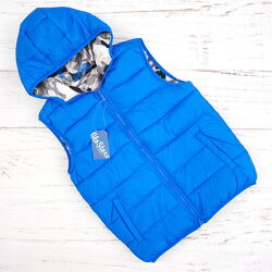 Жилетка glo-story 134-140см, двостороння жилетка, жилетка на дві сторони