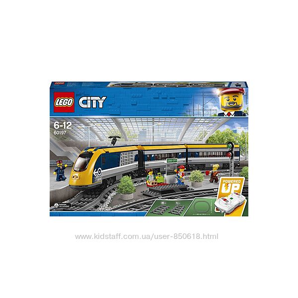 Конструктор LEGO City 60197 Пасажирский поезд