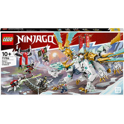 Конструктор LEGO NINJAGO 71786 Істота Крижаний Дракон Зейна