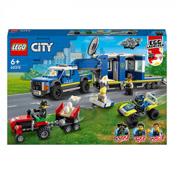Конструктор LEGO City 60315 Полицейский мобильный командный трейлер
