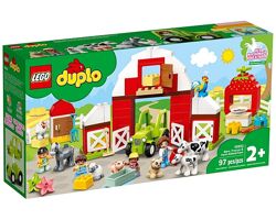 Конструктор LEGO Duplo 10952 Town Хлев, трактор и уход за животными