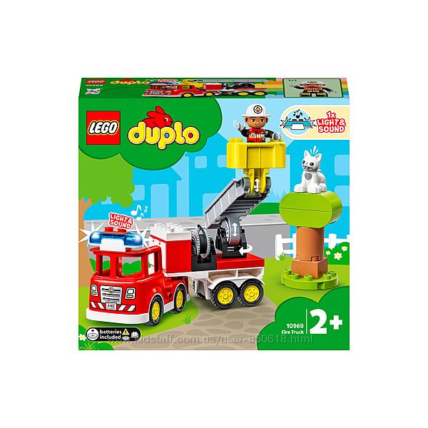Конструктор LEGO Duplo 10969 Пожарная машина