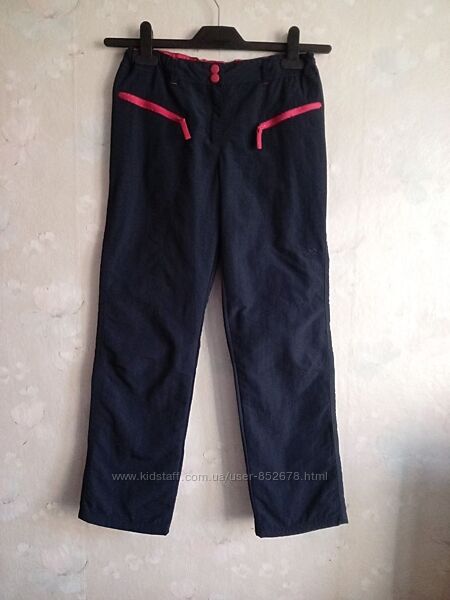 Штани Trespass дівчинці на 10-12років, сині демісезон