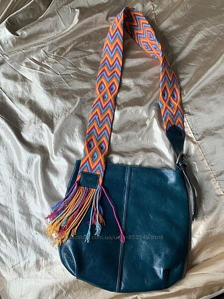 Кожаная эксклюзивная сумка ручная работа из перу