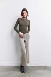 Теплые шерстяные брюки zara оригинал рм