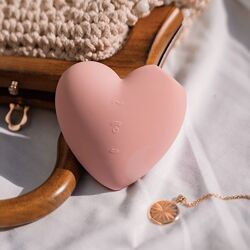 Вакуумний стимулятор-серце з вібрацією Satisfyer Cutie Heart