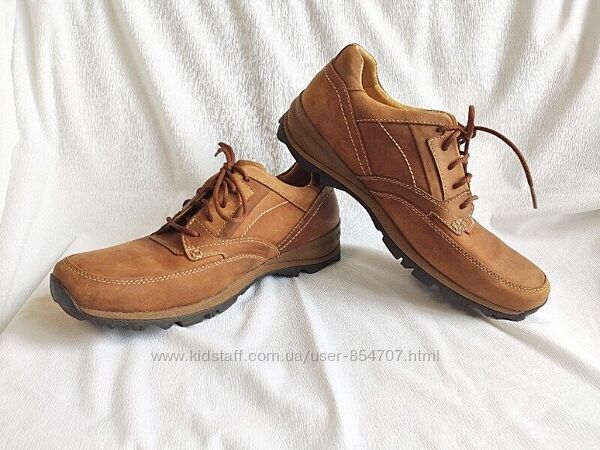 Туфли мужские кожаные коричневые Clarks Active Air Размер 45, UK11G