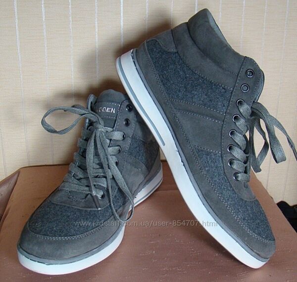 Ботинки мужские демисезонные замшевые серые Madden Размер 43