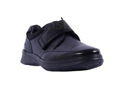 Туфли мужские кожаные черные на широкую ногу Clarks Размер 45, EU44, UK10