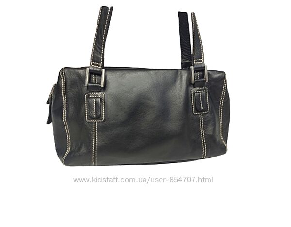 Сумка женская черная кожаная Port Louis