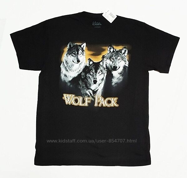 Футболка мужская Sears, Wolf Размер 50-52 L