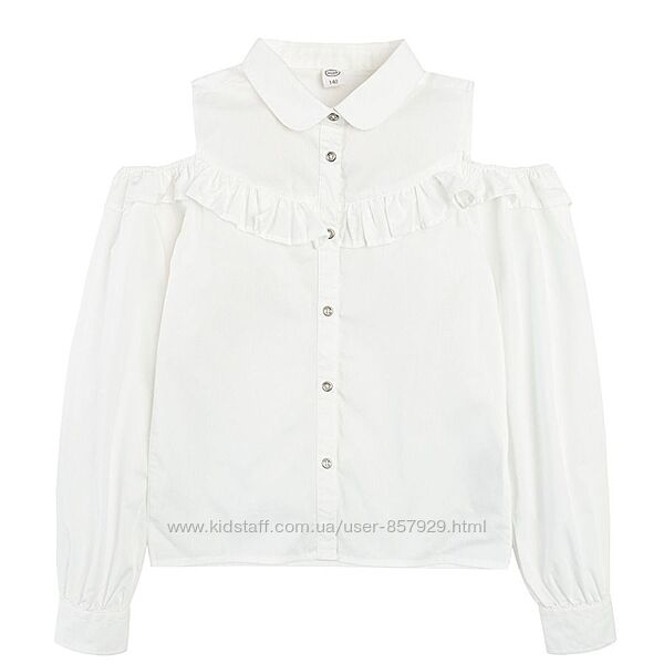 Блуза, сорочка біла,  біла блузочка ТМ Cool Club