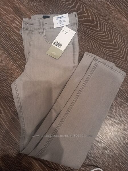 Новые джинсы скини H&M,  рост 140