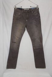 Новые джинсы слим рваные мытые хаки W31 L32 &acuteBuena Vista&acute Германия