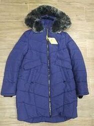 Зимняя подростковая курточка пальто для девочки 158-164р.