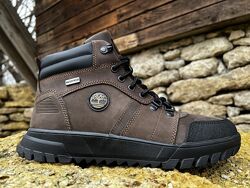 Спортивные кожаные ботинки на меху Timberland Boulder Trail Hiking Olive