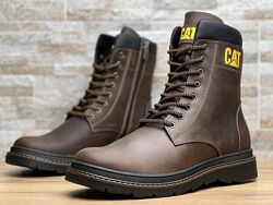 Ботинки мужские зимние Caterpillar Casual Brown