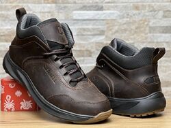 Кроссовки термо мужские кожаные Merrell Urban Gore-Tex Brown