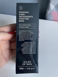 Allies of skin rhassoul & bha antioxidants purifying mask