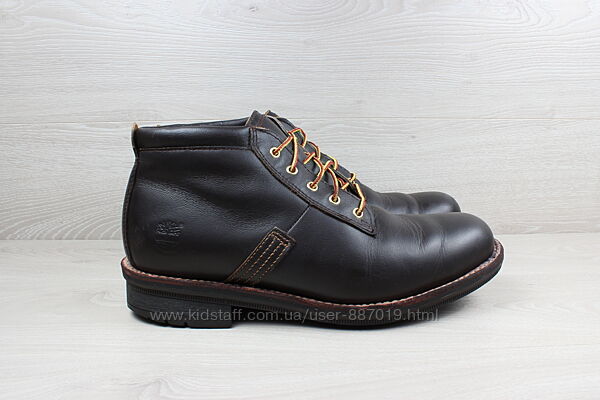 Кожаные мужские ботинки Timberland waterproof оригинал, размер 44.5