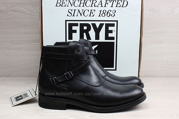 Кожаные мужские ботинки Frye stone crosstrap, размер 43 челси