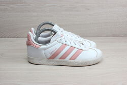 Белые кроссовки для девочки Adidas Gazelle оригинал, размер 33.5