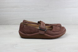 Женские кожаные туфли на пряжке Clarks оригинал, размер 38 - 38.5