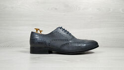Шкіряні чоловічі туфлі броги Clarks оригінал, розмір 42.5